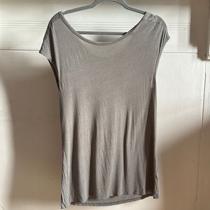 SCOOP NYC CAP-SLEEVE TANK TOP